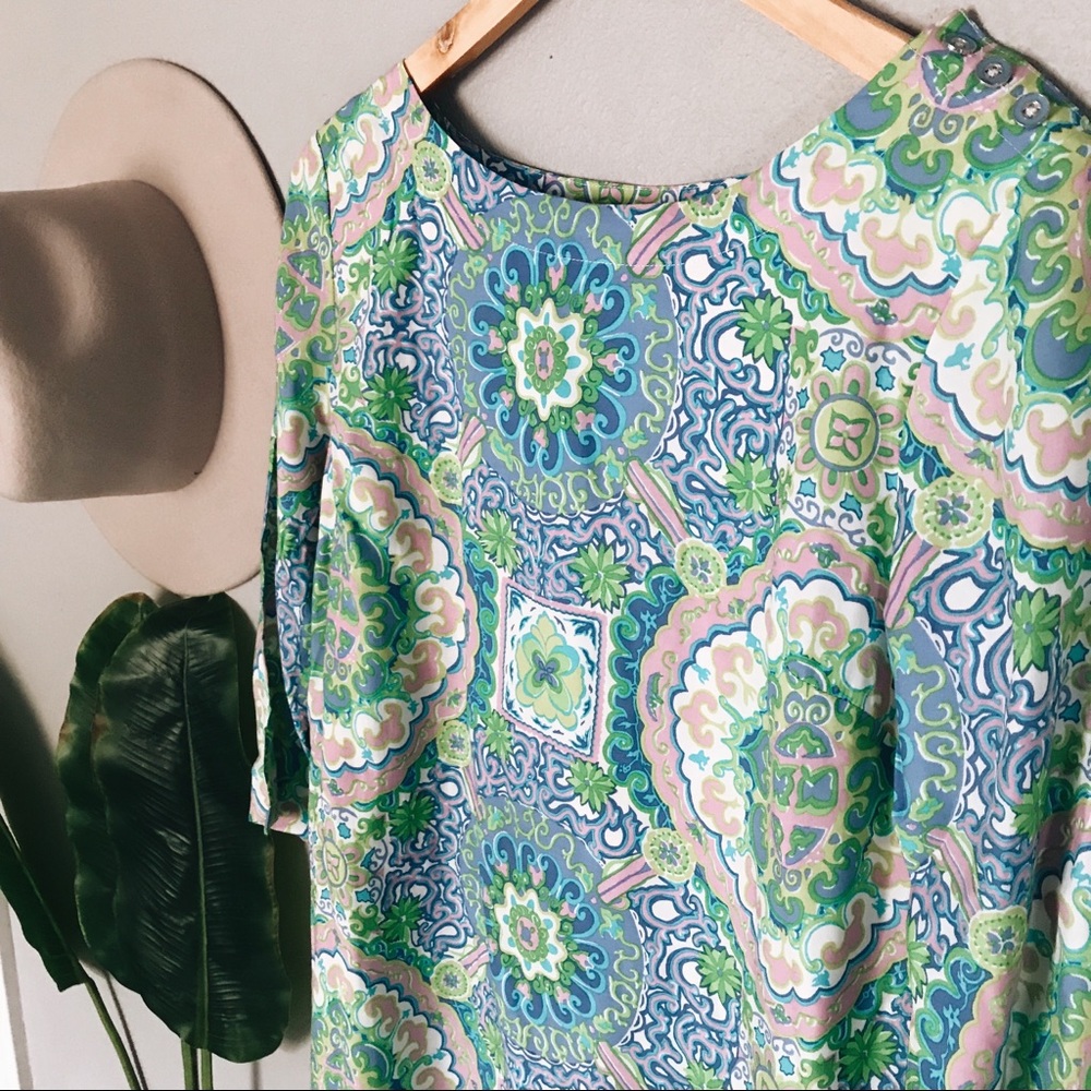 Tommy Hilfiger Patterned Relaxed Dress
